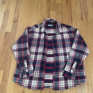 Women’s Outerknown Flannel Shirt - Red and Black